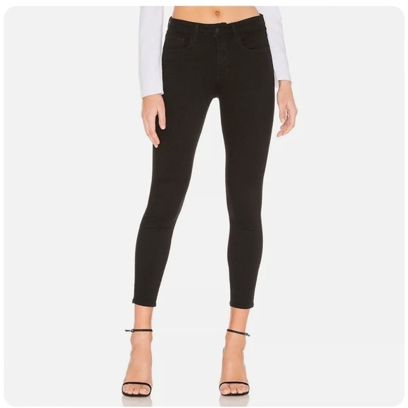 L'AGENCE Denim - L’AGENCE Margot black skinny jeans size 27
